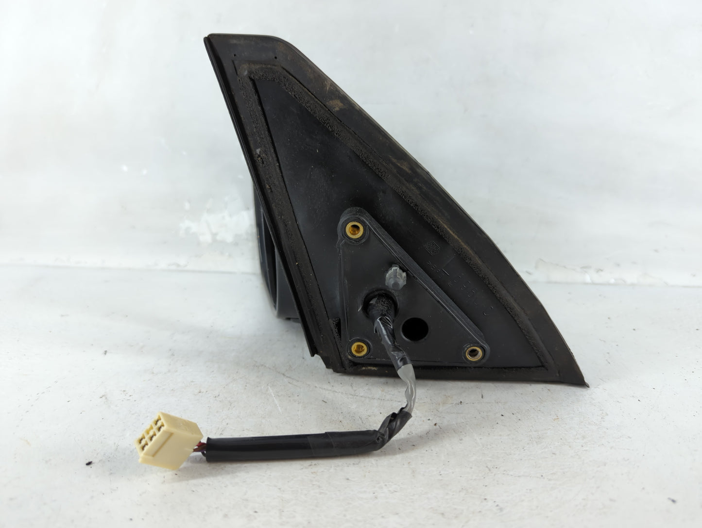 2001-2003 Toyota Rav4 Driver Left Side View Manual Door Mirror White - Oemusedautoparts1.com