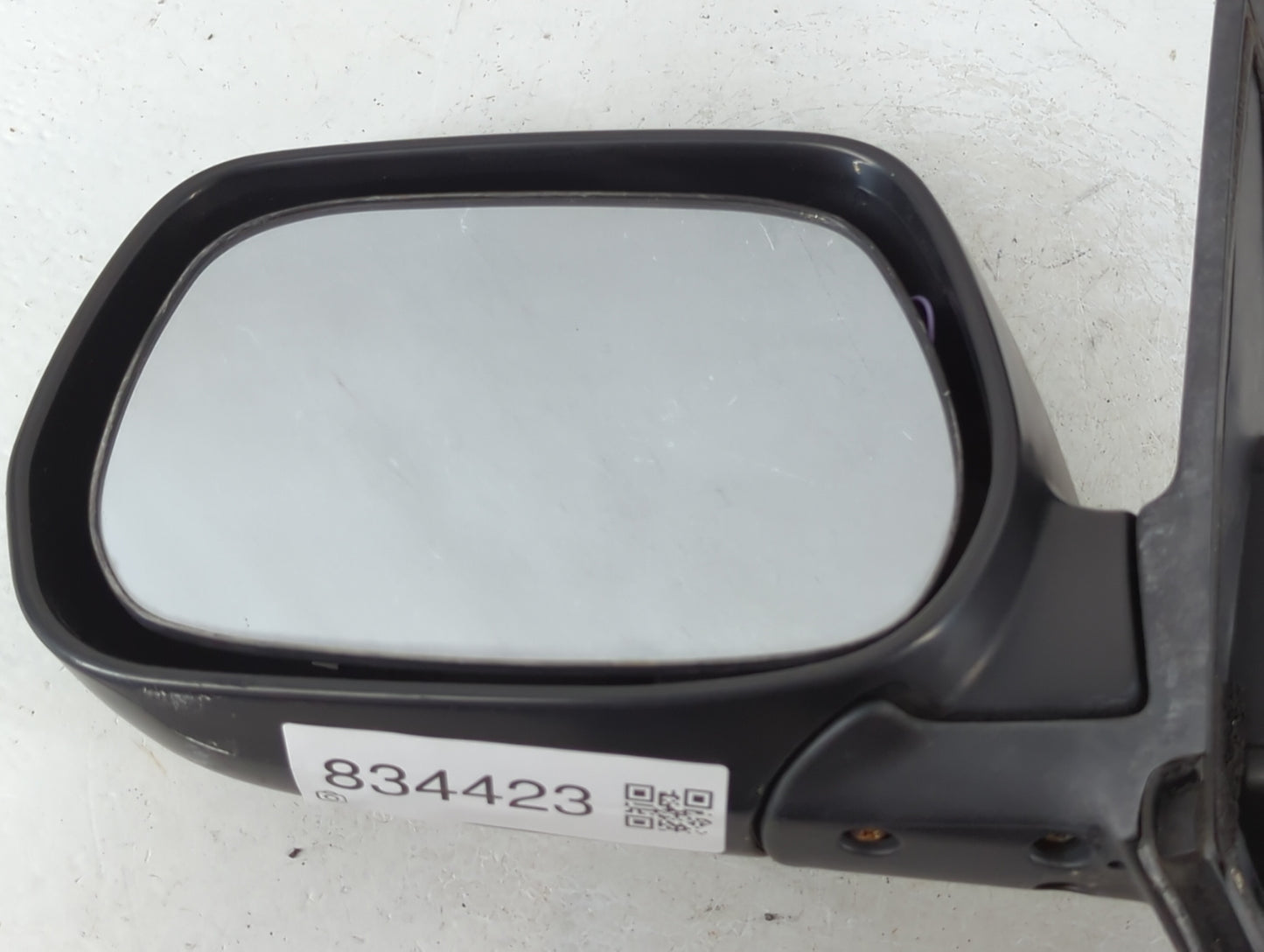 2001-2003 Toyota Rav4 Driver Left Side View Manual Door Mirror White - Oemusedautoparts1.com