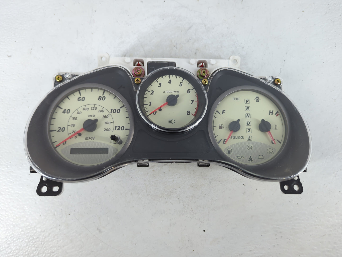 2001-2003 Toyota Rav4 Instrument Cluster Speedometer Gauges P/N:83800-4A041 Fits Fits 2001 2002 2003 OEM Used Auto Parts - O