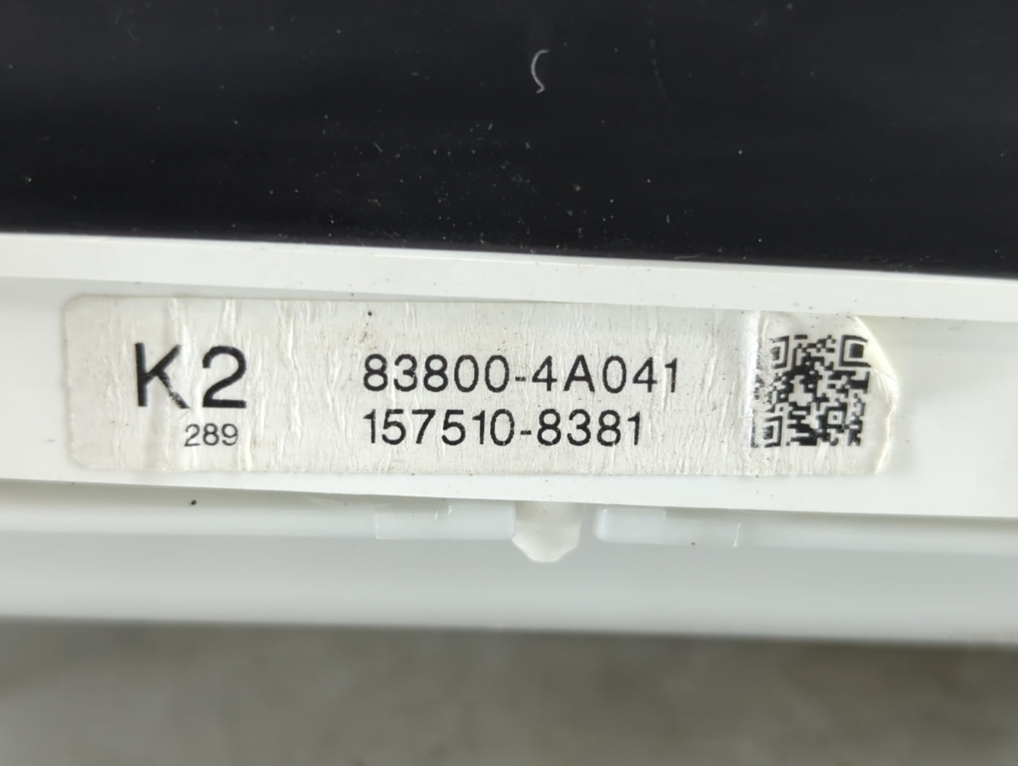 2001-2003 Toyota Rav4 Instrument Cluster Speedometer Gauges P/N:83800-4A041 Fits Fits 2001 2002 2003 OEM Used Auto Parts - O