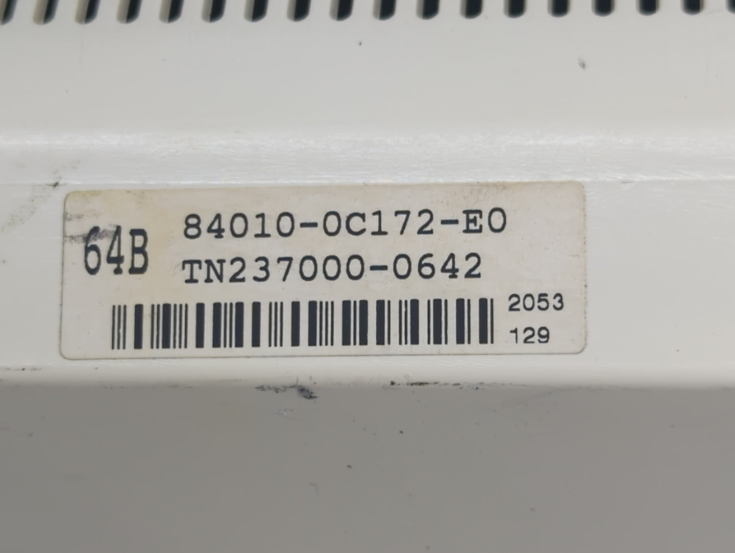 2003-2004 Toyota Sequoia Climate Control Module Temperature AC/Heater Replacement Fits Fits 2003 2004 OEM Used Auto Parts - 