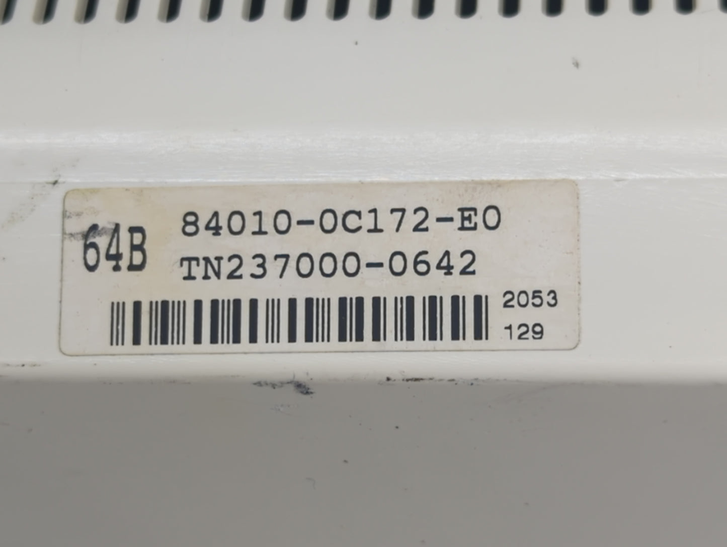 2003-2004 Toyota Sequoia Climate Control Module Temperature AC/Heater Replacement Fits Fits 2003 2004 OEM Used Auto Parts - 