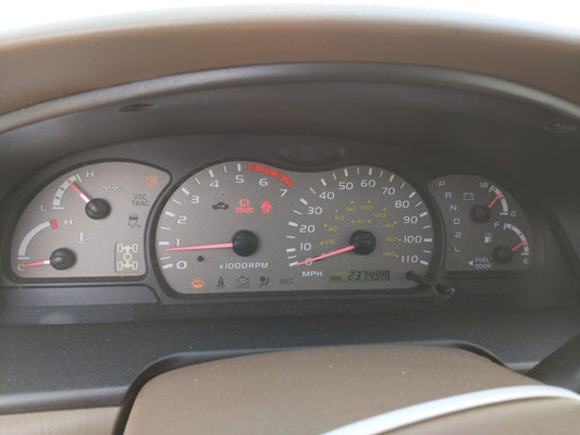2001-2004 Toyota Sequoia Instrument Cluster Speedometer Gauges Fits Fits 2001 2002 2003 2004 OEM Used Auto Parts