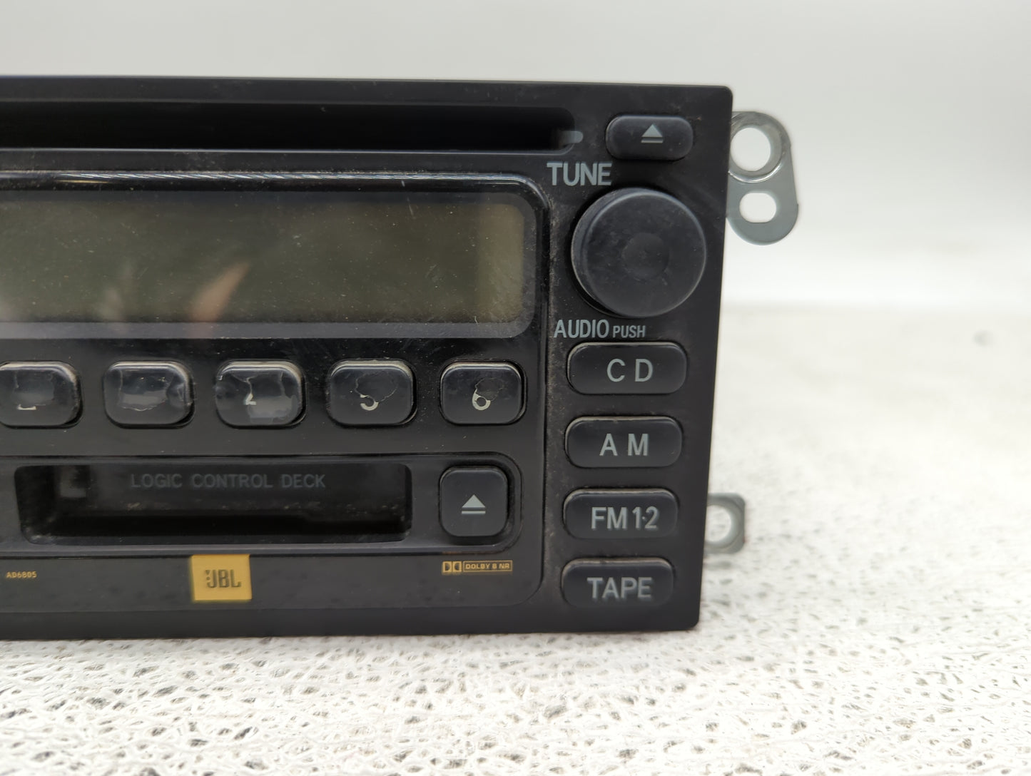 2001-2003 Toyota Sienna Radio AM FM Cd Player Receiver Replacement P/N:86120-08120 AD6805 Fits Fits 2001 2002 2003 OEM Used 