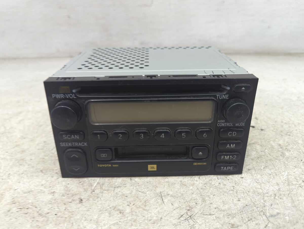 2000-2003 Toyota Solara Radio AM FM Cd Player Receiver Replacement P/N:86120-AF010 122000-3370A101 Fits OEM Used Auto Parts 
