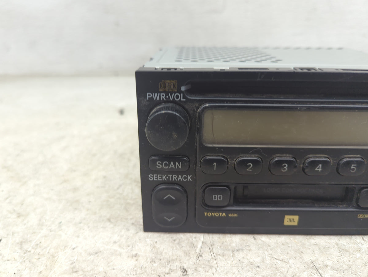 2000-2003 Toyota Solara Radio AM FM Cd Player Receiver Replacement P/N:86120-AF010 122000-3370A101 Fits OEM Used Auto Parts 