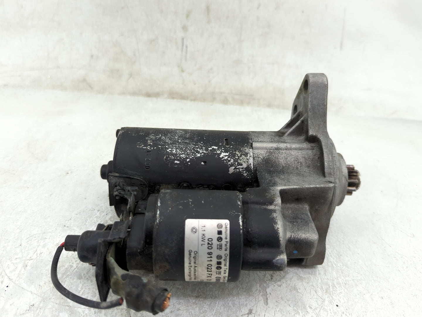 1998-2005 Volkswagen Beetle Car Starter Motor Solenoid OEM P/N:02M 911 023 S Fits OEM Used Auto Parts - Oemusedautoparts1.co