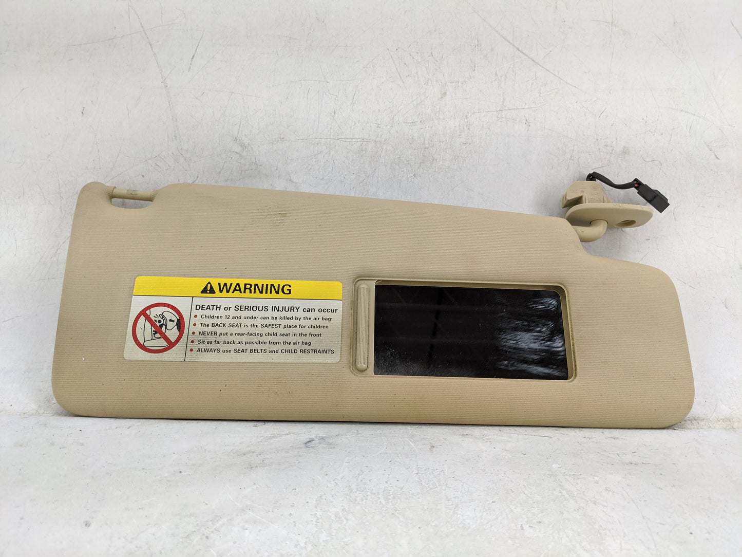 2003-2010 Volkswagen Beetle Sun Visor Shade Replacement Passenger Right Mirror Fits Fits 2003 2004 2005 2006 2007 2008 2009 