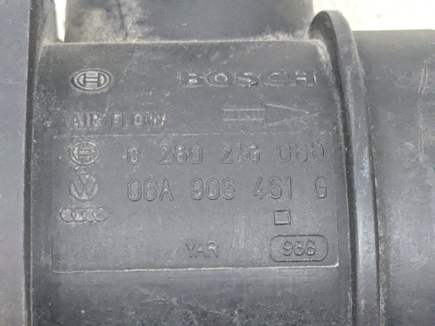 2001-2005 Volkswagen Beetle Mass Air Flow Meter Maf 1485375 - Oemusedautoparts1.com