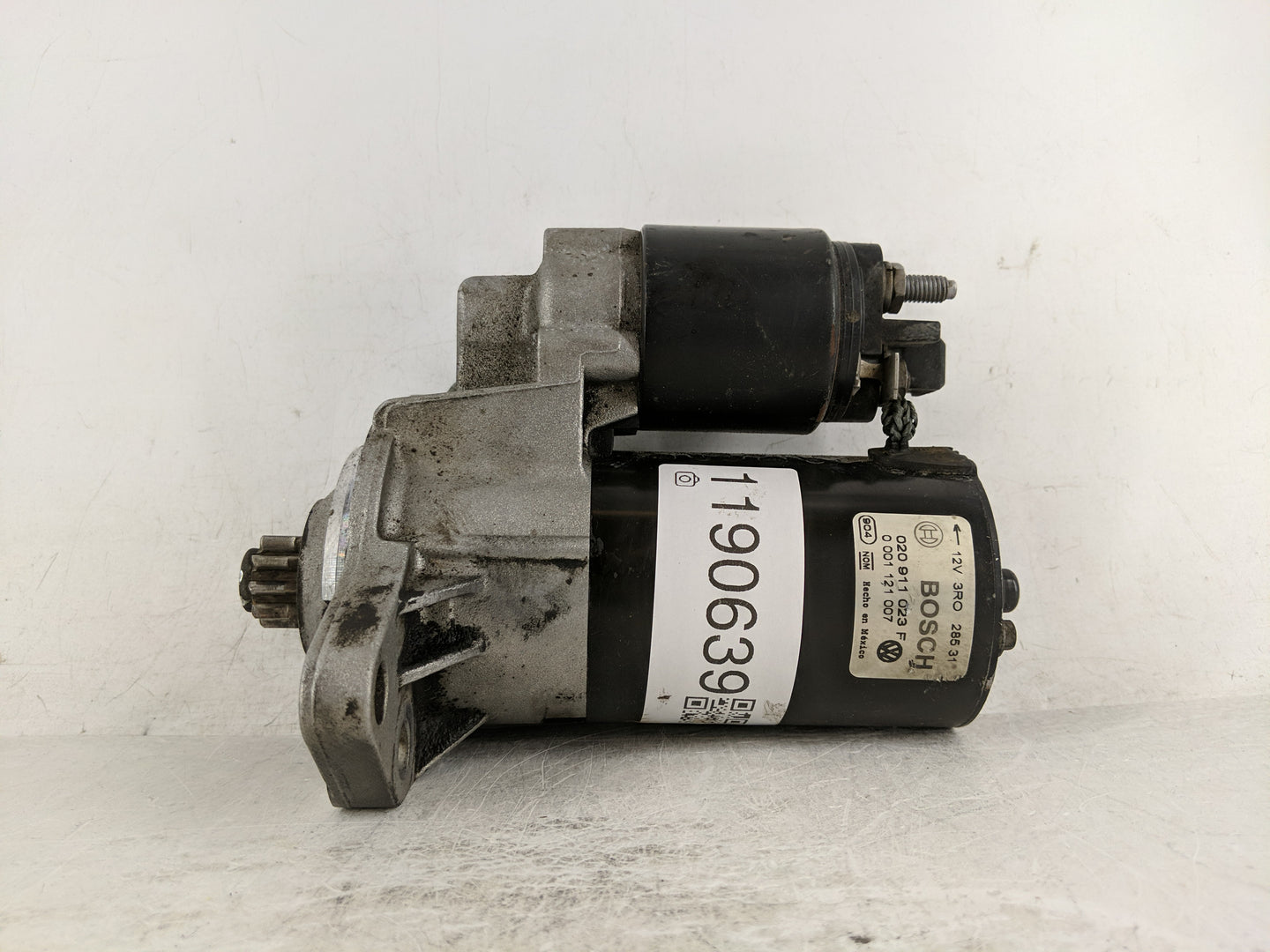 1993-2011 Volkswagen Jetta Car Starter Motor Solenoid OEM P/N:02M 911 023 S Fits OEM Used Auto Parts - Oemusedautoparts1.com