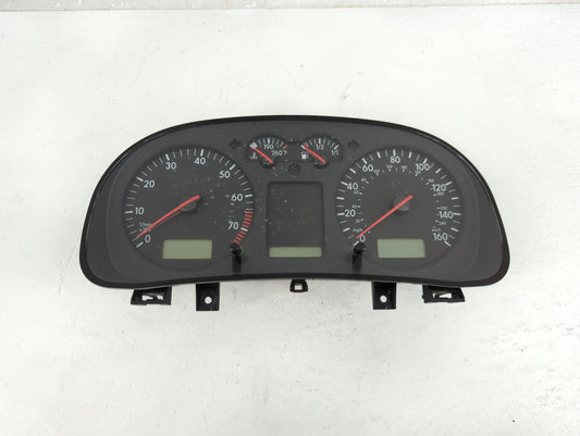 2003 Volkswagen Jetta Instrument Cluster Speedometer Gauges P/N:VD0 1 911 221 382B Fits OEM Used Auto Parts - Oemusedautopar