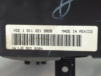 2003 Volkswagen Jetta Instrument Cluster Speedometer Gauges P/N:VD0 1 911 221 382B Fits OEM Used Auto Parts - Oemusedautopar