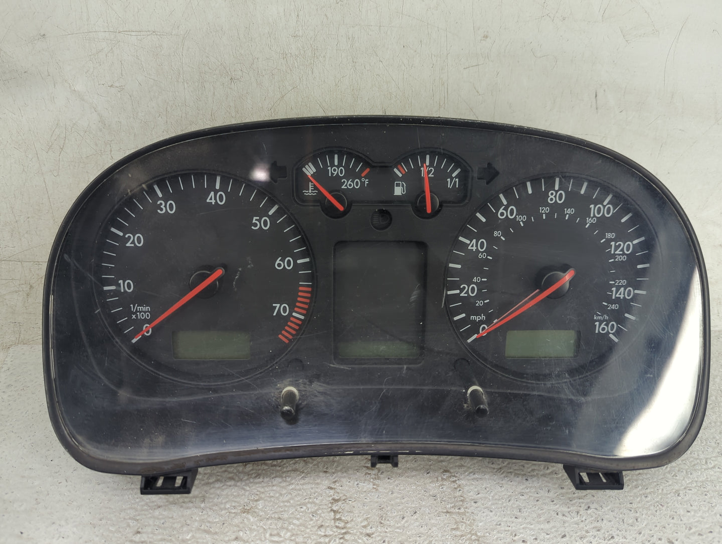 2003 Volkswagen Jetta Instrument Cluster Speedometer Gauges Fits OEM Used Auto Parts - Oemusedautoparts1.com