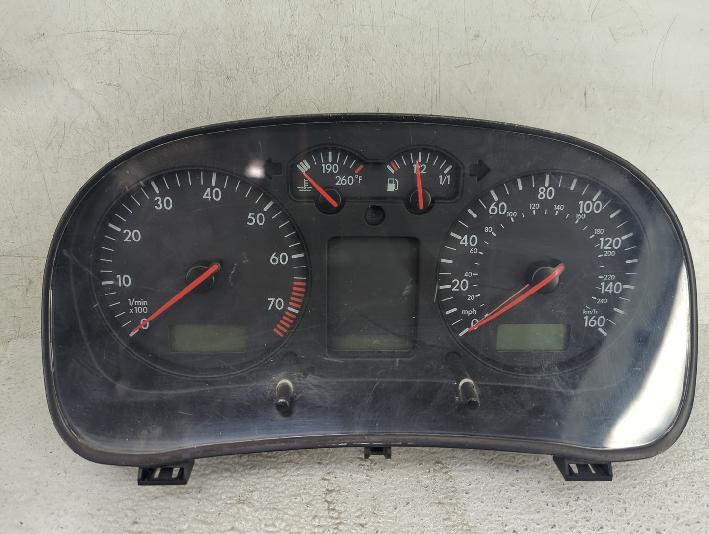 2003 Volkswagen Jetta Instrument Cluster Speedometer Gauges Fits OEM Used Auto Parts - Oemusedautoparts1.com