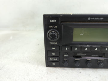 2003 Volkswagen Jetta Radio AM FM Cd Player Receiver Replacement P/N:1JM035157K PU-2354A Fits OEM Used Auto Parts
