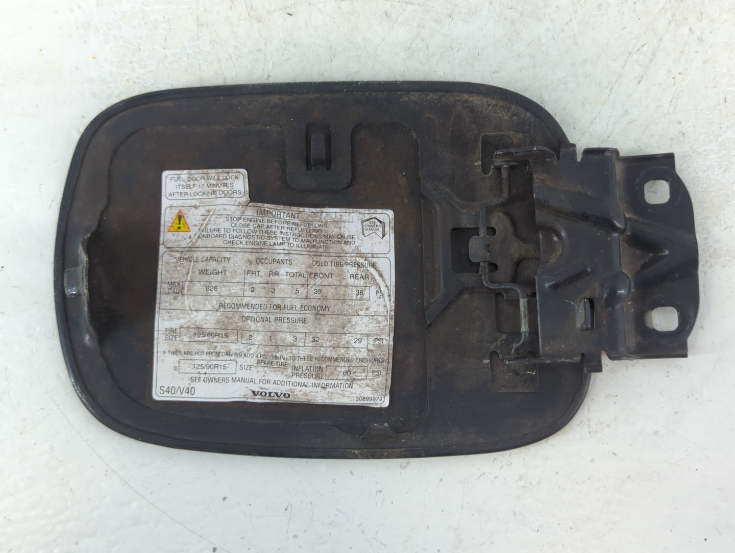 2003 Volvo V40 Fuel Tank Door Lid Gas Tank - Oemusedautoparts1.com