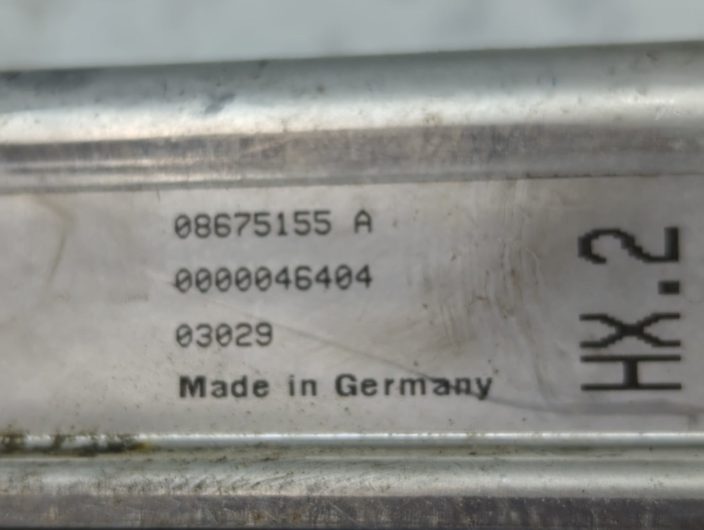 2003 Volvo V70 PCM Engine Control Computer ECU ECM PCU OEM P/N:08675155 A Fits OEM Used Auto Parts - Oemusedautoparts1.com