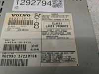 2003 Volvo Xc90 Radio AM FM Cd Player Receiver Replacement P/N:8633114-1 Fits OEM Used Auto Parts - Oemusedautoparts1.com
