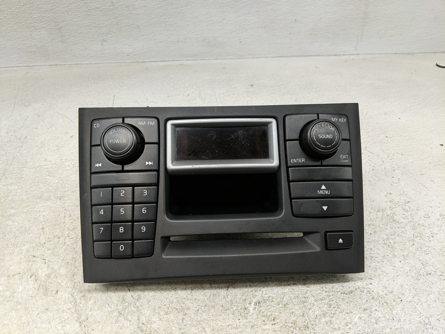 2003-2006 Volvo Xc90 Radio AM FM Cd Player Receiver Replacement P/N:30797250 Fits Fits 2003 2004 2005 2006 OEM Used Auto Par