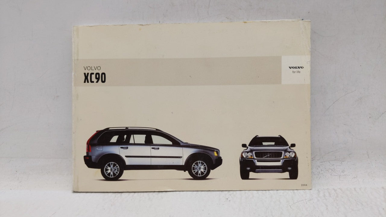 2003 Volvo Xc90 Owners Manual Book Guide OEM Used Auto Parts - Oemusedautoparts1.com