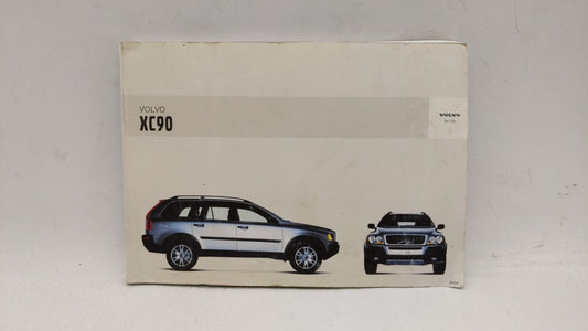 2003 Volvo Xc90 Owners Manual Book Guide OEM Used Auto Parts - Oemusedautoparts1.com