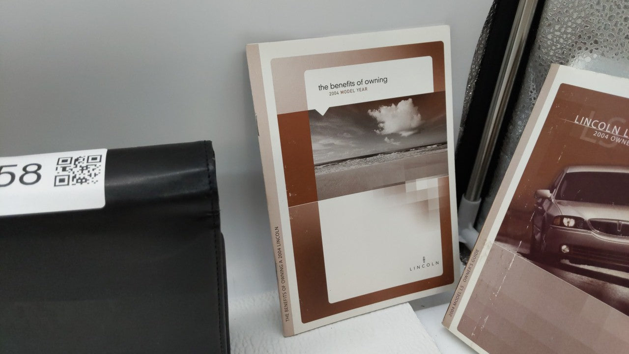 2004 Ls Owners Manual Book Guide OEM Used Auto Parts - Oemusedautoparts1.com