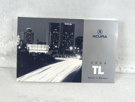 2004 Acura Tl Owners Manual Book Guide P/N:00X31-SEP-6003 OEM Used Auto Parts - Oemusedautoparts1.com