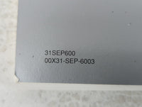 2004 Acura Tl Owners Manual Book Guide P/N:00X31-SEP-6003 OEM Used Auto Parts - Oemusedautoparts1.com