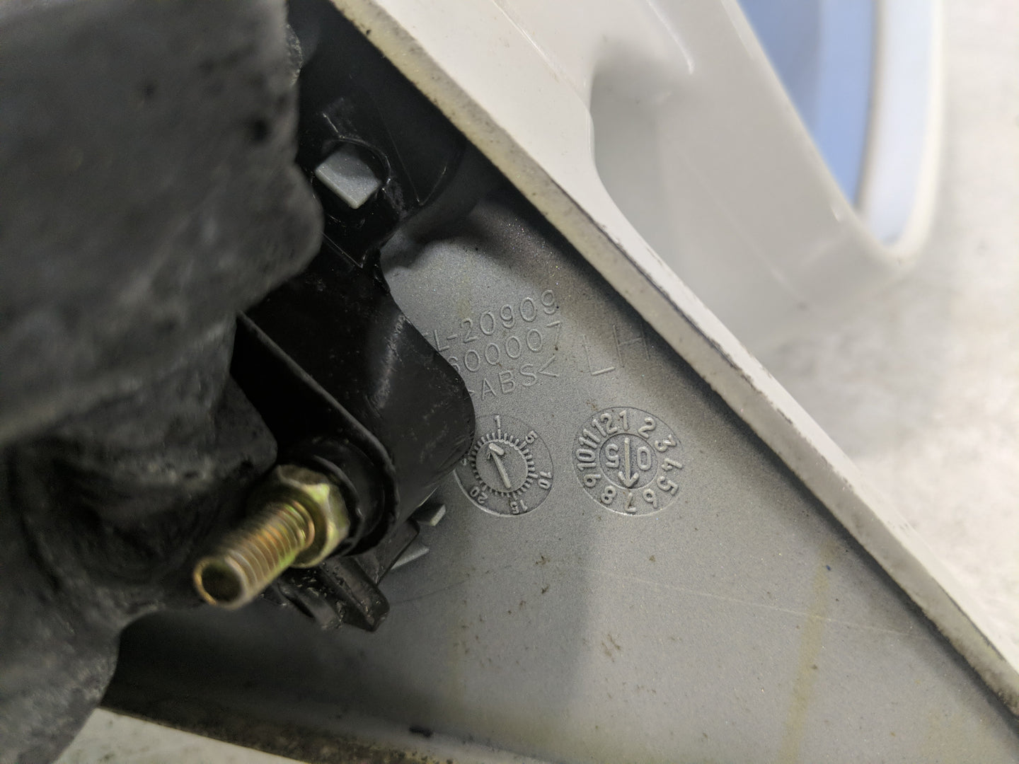 2004-2006 Acura Tl Side Mirror Replacement Driver Left View Door Mirror P/N:TL-20909 Fits Fits 2004 2005 2006 OEM Used Auto 