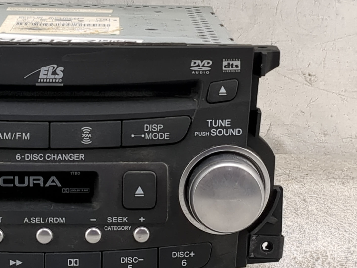 2004-2006 Acura Tl Radio AM FM Cd Player Receiver Replacement P/N:39100-SEP-A400 MCQEH3360Z Fits Fits 2004 2005 2006 OEM Use