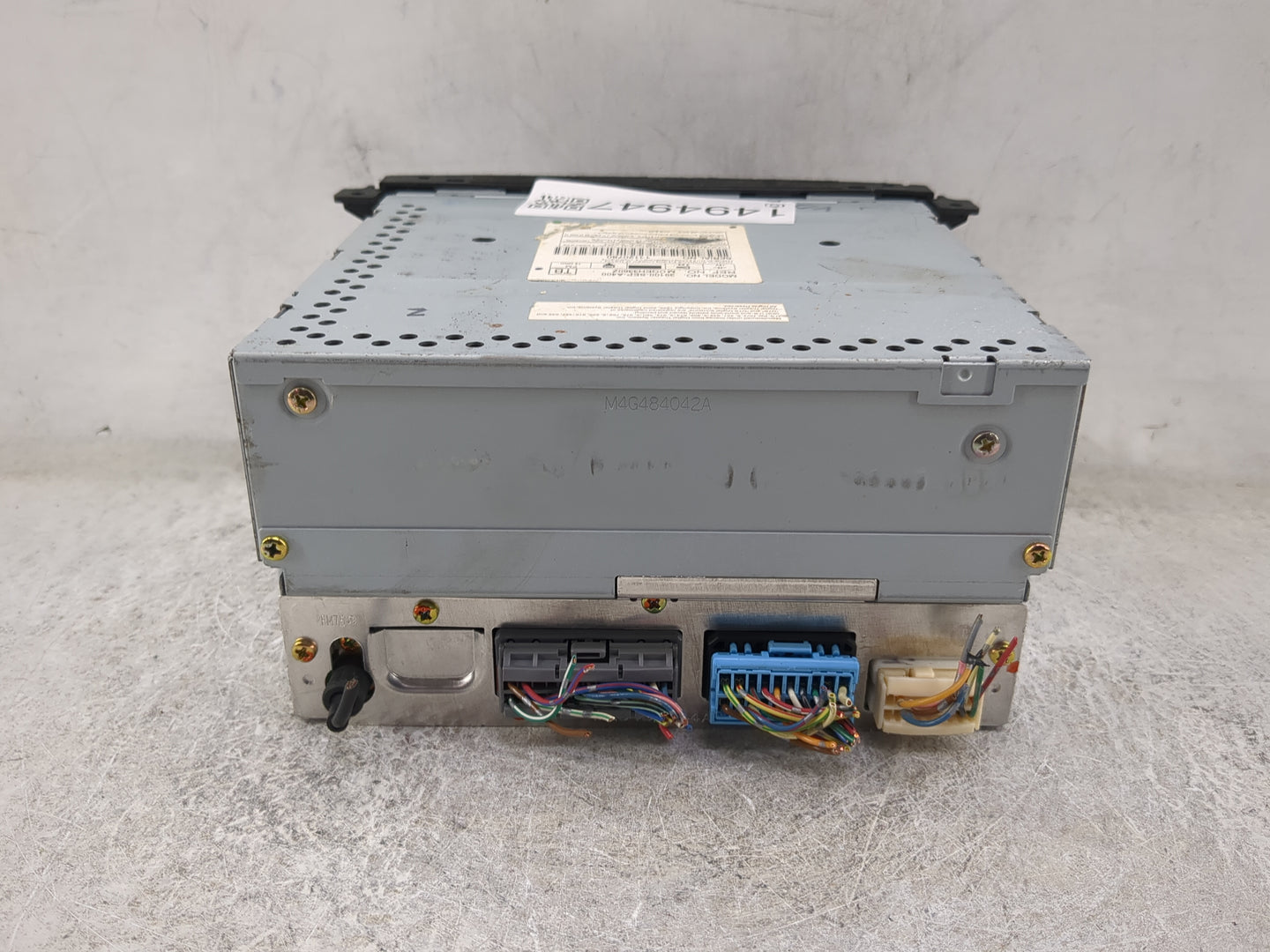 2004-2006 Acura Tl Radio AM FM Cd Player Receiver Replacement P/N:39100-SEP-A400 MCQEH3360Z Fits Fits 2004 2005 2006 OEM Use