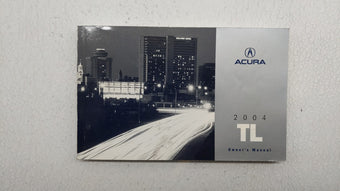 compare product 2004 Acura Tl Owners Manual Book Guide OEM Used Auto Parts