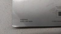 2004 Acura Tl Owners Manual Book Guide OEM Used Auto Parts - Oemusedautoparts1.com