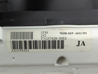 2004 Acura Tl Instrument Cluster Speedometer Gauges P/N:78100-SEP-A012-M1 Fits OEM Used Auto Parts - Oemusedautoparts1.com