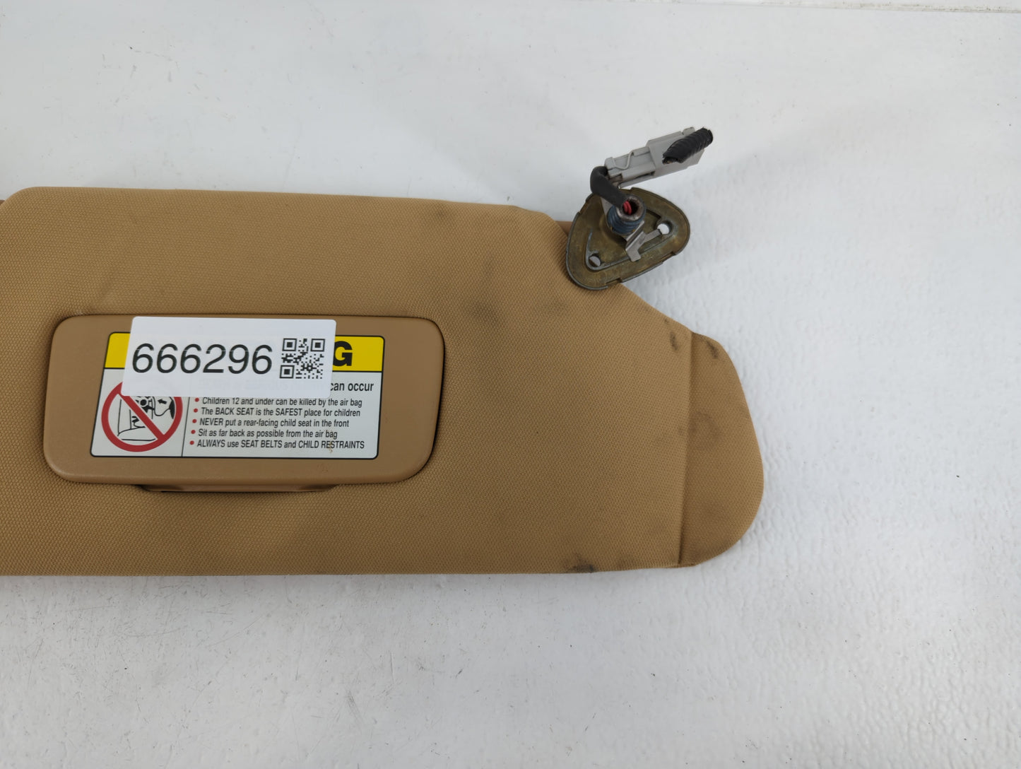 2004-2008 Acura Tl Sun Visor Shade Replacement Passenger Right Mirror Fits Fits 2004 2005 2006 2007 2008 OEM Used Auto Parts