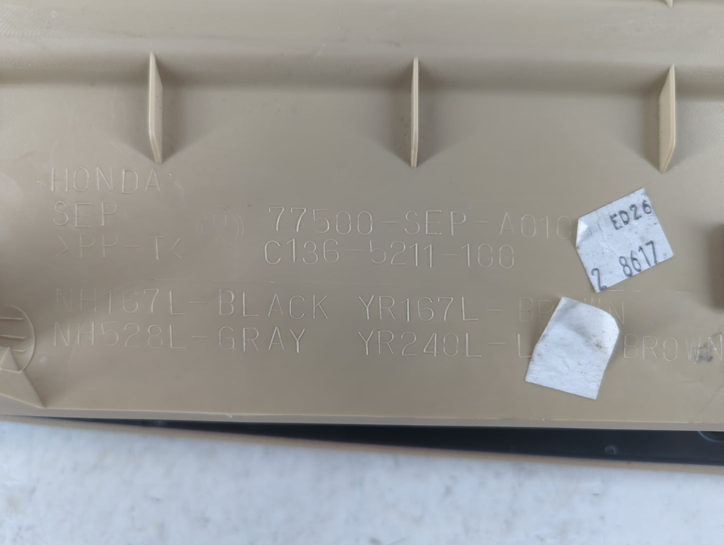 2004 Acura Tl Passenger Glove Box Door Storage Compartment - Oemusedautoparts1.com