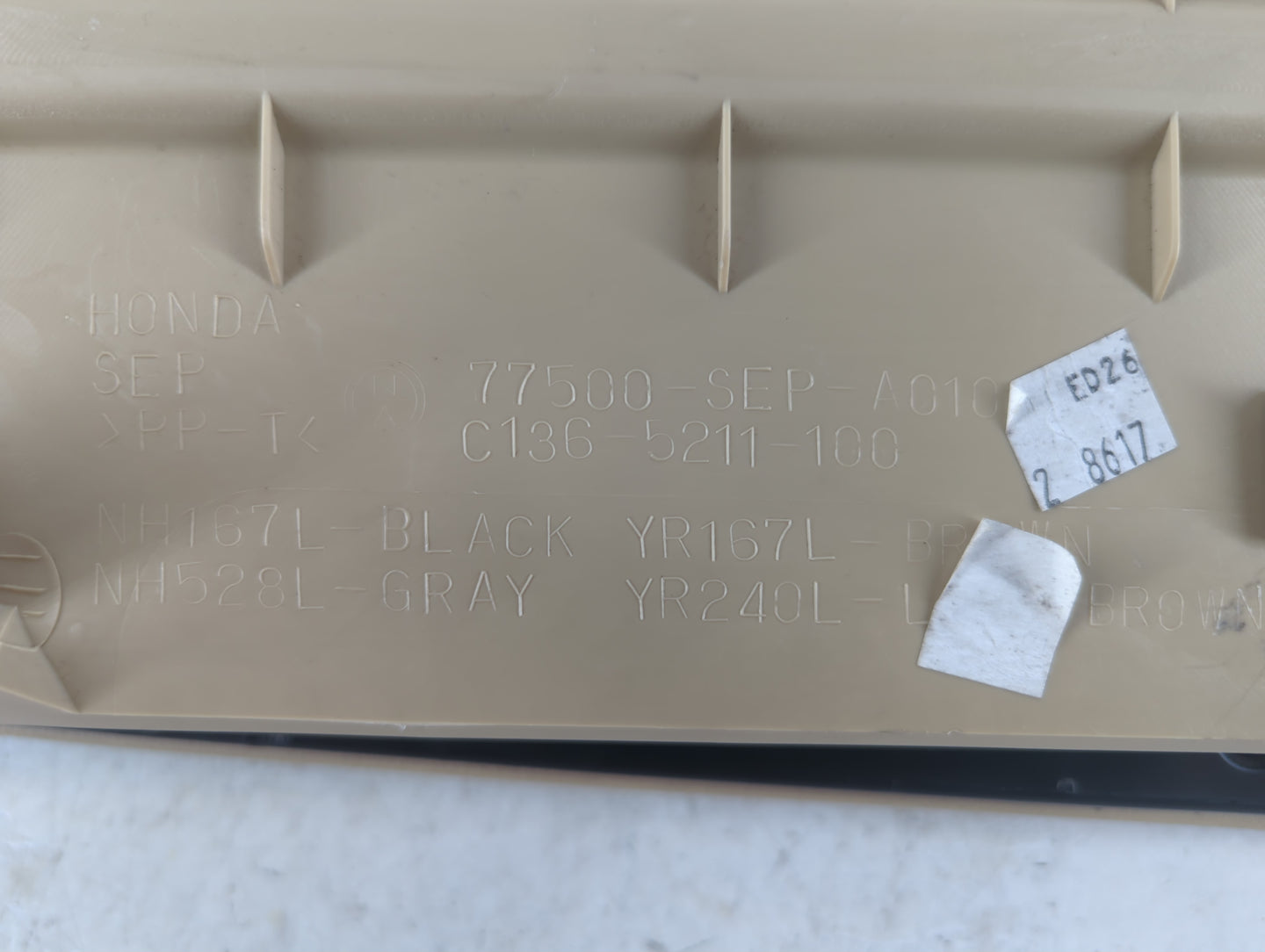2004 Acura Tl Passenger Glove Box Door Storage Compartment - Oemusedautoparts1.com