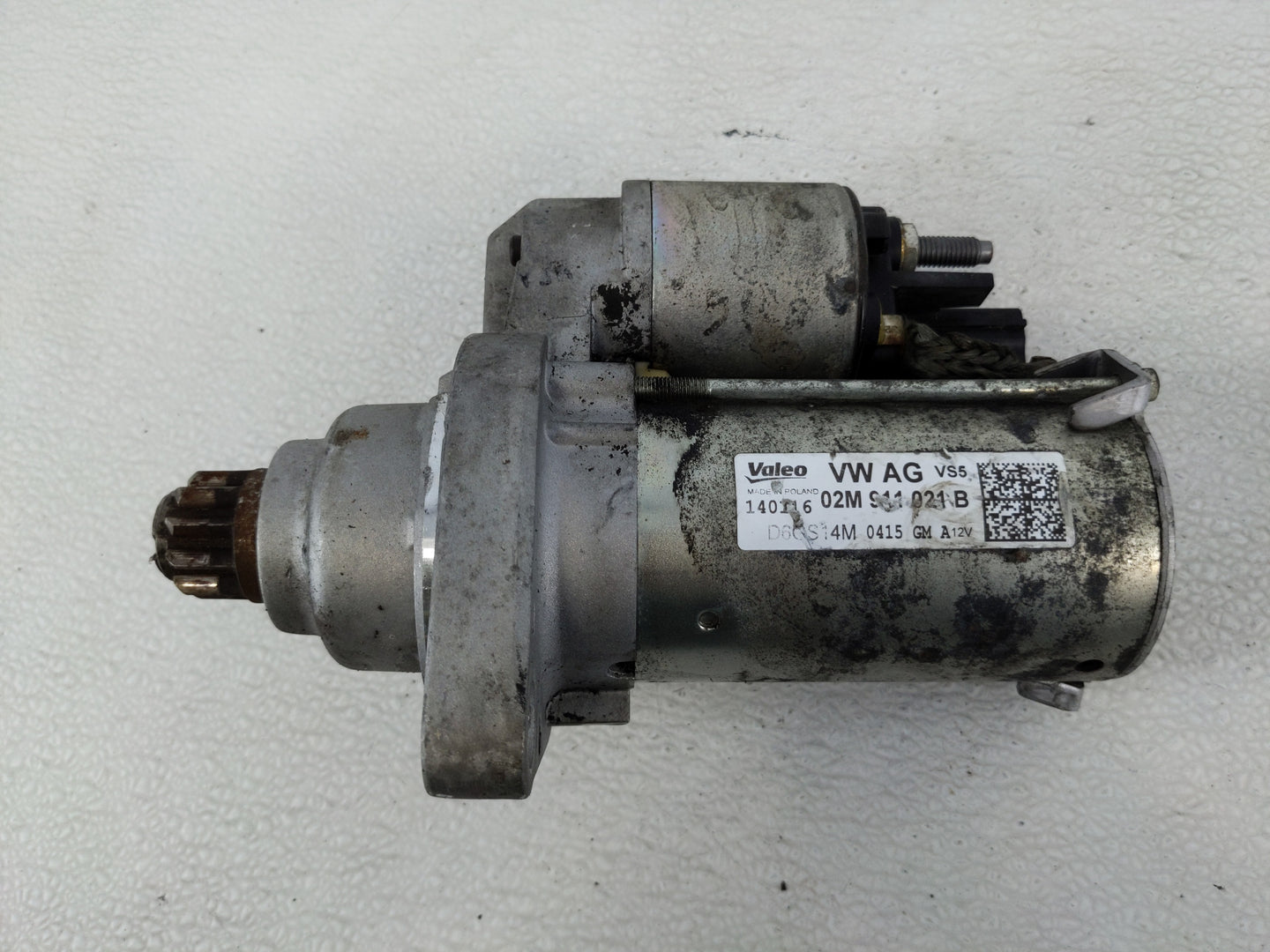 1999-2005 Audi A4 Car Starter Motor Solenoid OEM P/N:02M 911 021 B Fits Fits 1999 2000 2001 2002 2003 2004 2005 OEM Used Aut