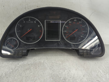 2004 Audi A4 Instrument Cluster Speedometer Gauges Miles: Fits OEM Used Auto Parts - Oemusedautoparts1.com