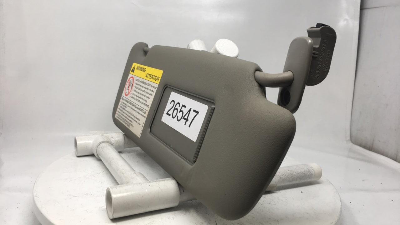 2004 Audi A4 Sun Visor Shade Replacement Passenger Right Mirror Fits OEM Used Auto Parts - Oemusedautoparts1.com