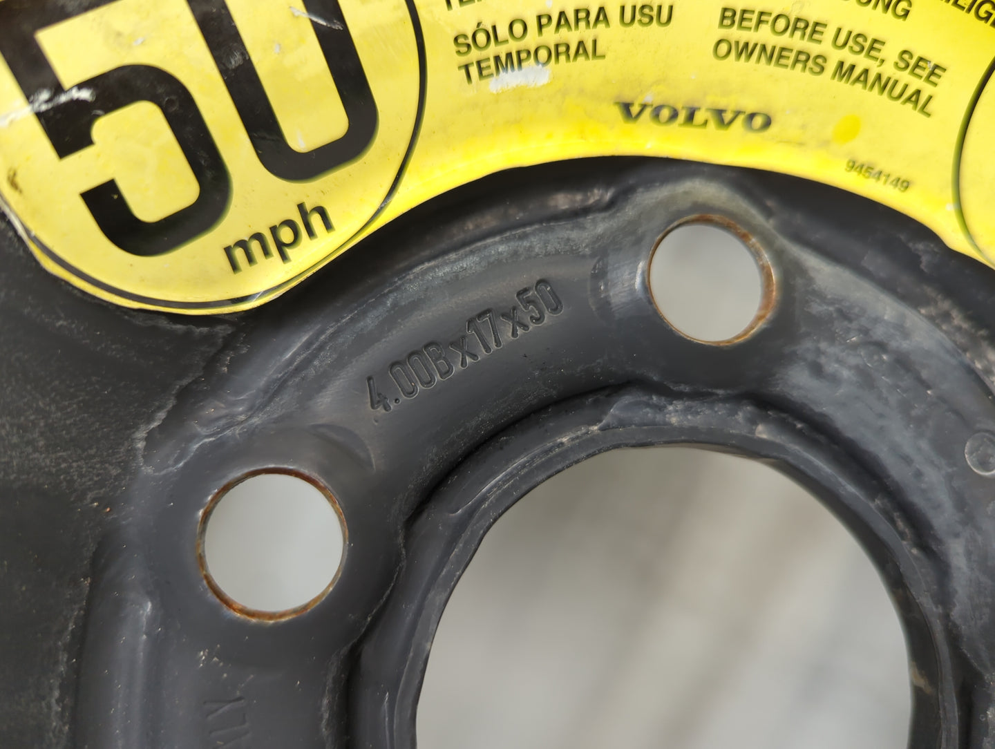 1999-2004 Audi A6 Spare Donut Tire Wheel Rim Oem - Oemusedautoparts1.com