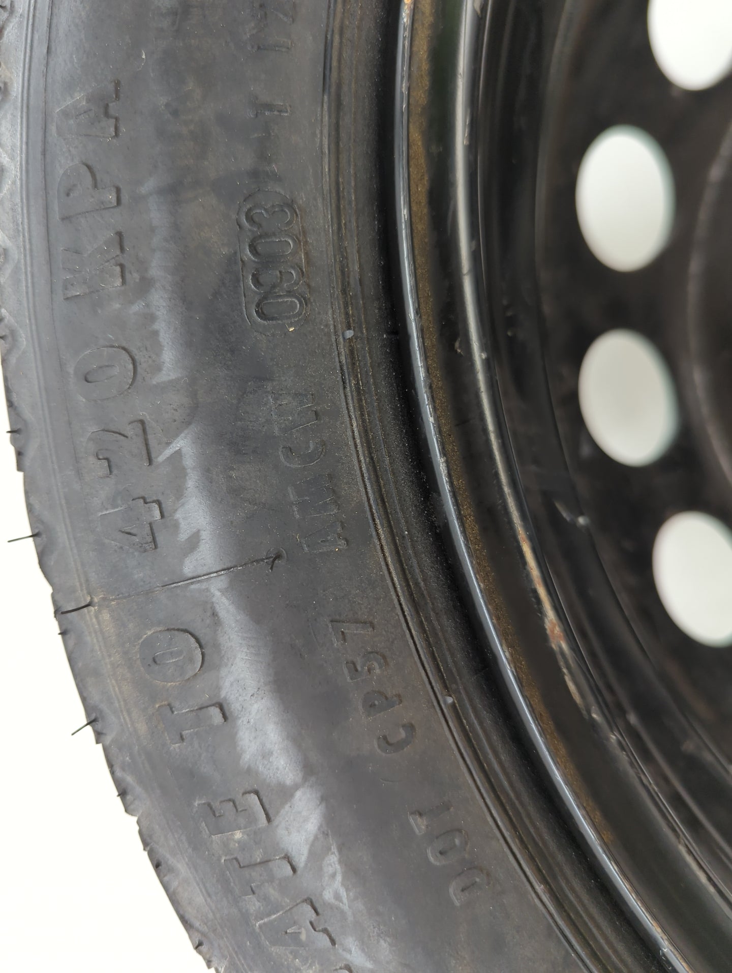 1999-2004 Audi A6 Spare Donut Tire Wheel Rim Oem - Oemusedautoparts1.com