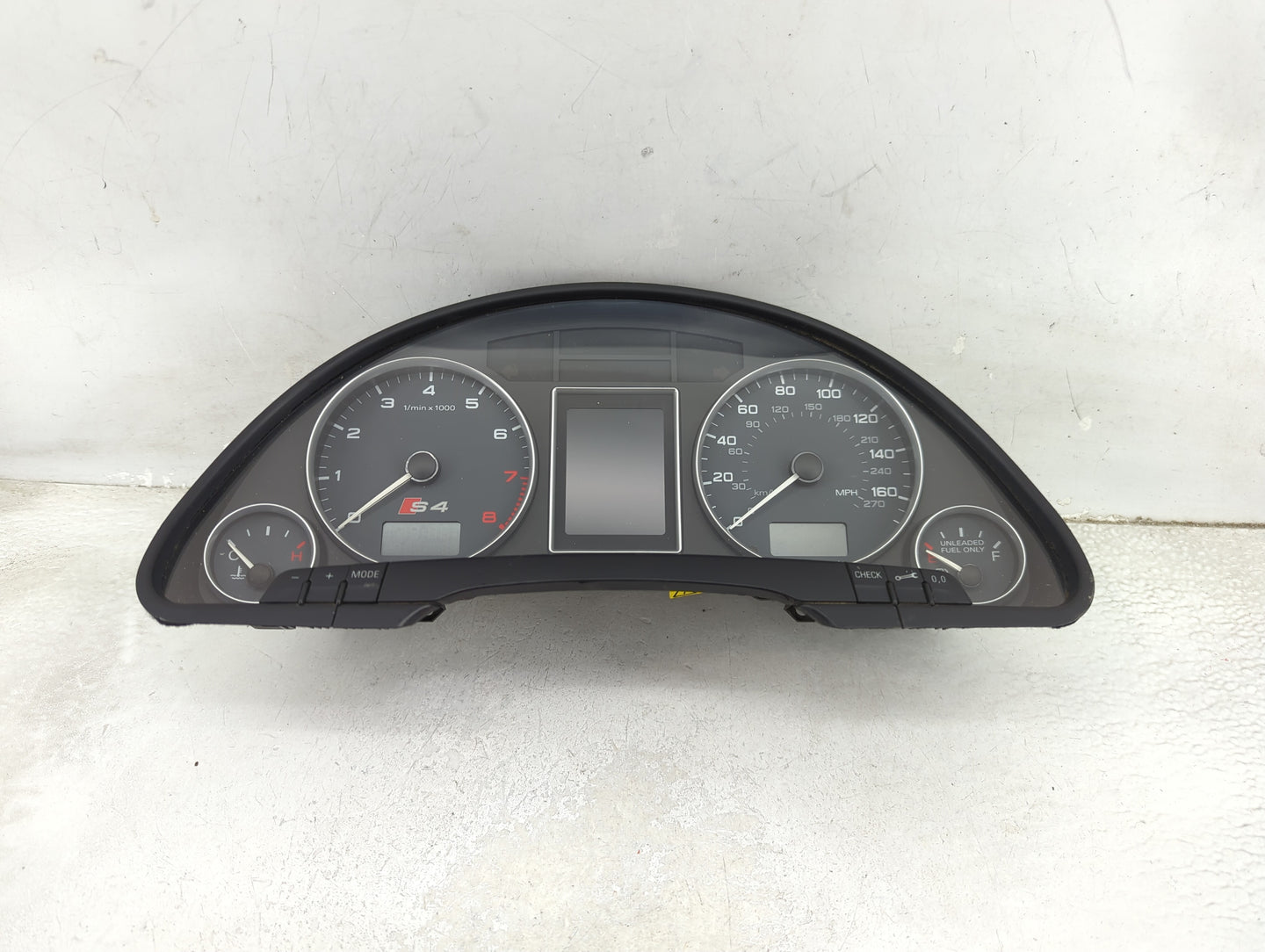 2004 Audi S4 Instrument Cluster Speedometer Gauges P/N:0263626 8E0920980P, 2132450745 Miles: Fits OEM Used Auto Parts - Oemu