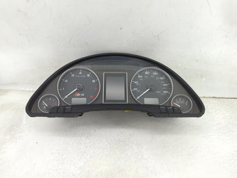 compare product 2004 Audi S4 Instrument Cluster Speedometer Gauges P/N:0263626 8E0920980P, 2132450745 Miles: Fits OEM Used Auto Parts