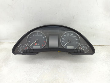 2004 Audi S4 Instrument Cluster Speedometer Gauges P/N:0263626 8E0920980P, 2132450745 Miles: Fits OEM Used Auto Parts - Oemu