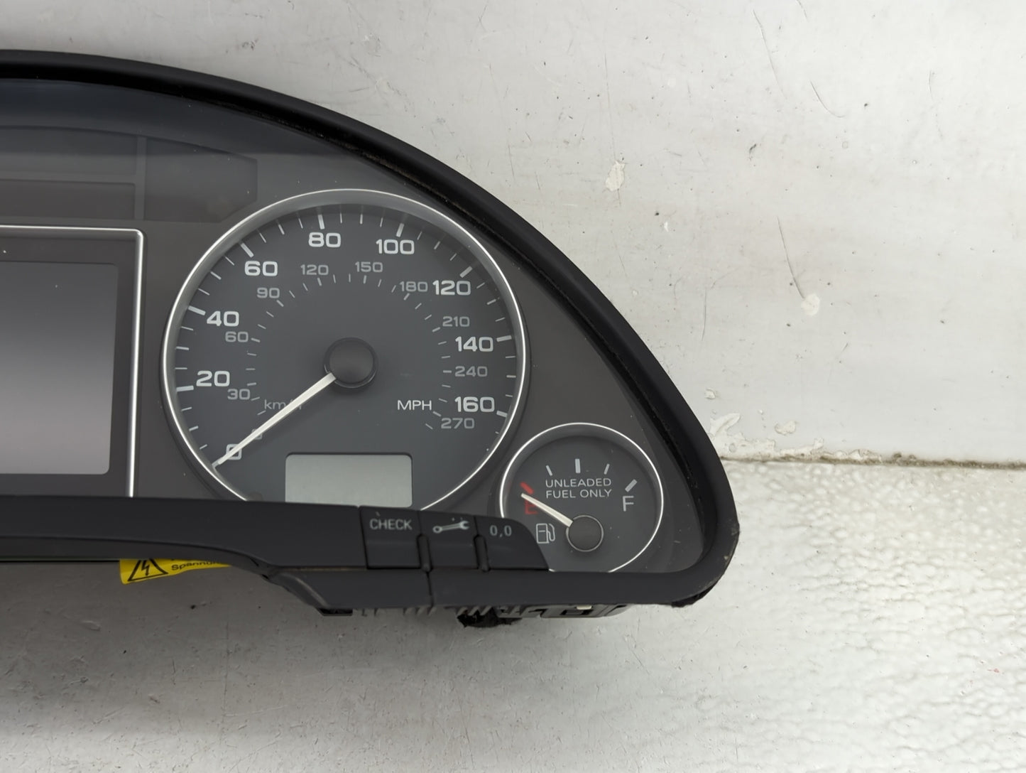 2004 Audi S4 Instrument Cluster Speedometer Gauges P/N:0263626 8E0920980P, 2132450745 Miles: Fits OEM Used Auto Parts - Oemu