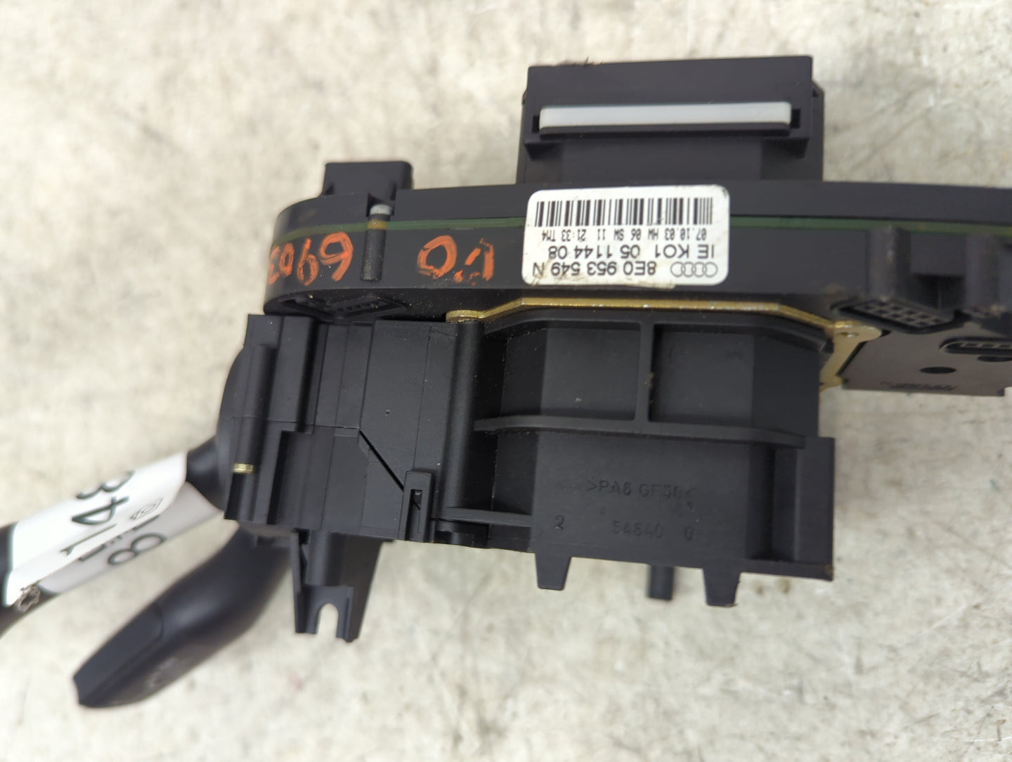 2004-2009 Audi S4 Column Switch 8e0953549n|4e0953521 - Oemusedautoparts1.com