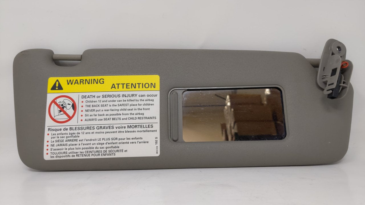 2004-2009 Audi S4 Sun Visor Shade Replacement Passenger Right Mirror Fits Fits 2003 2004 2005 2006 2007 2008 2009 OEM Used A
