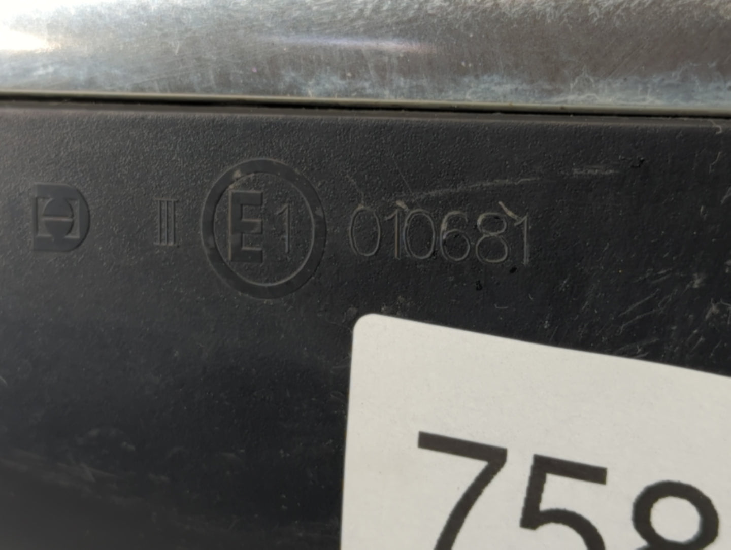 2004-2005 Audi S4 Side Mirror Replacement Driver Left View Door Mirror P/N:E1010681 Fits Fits 2004 2005 OEM Used Auto Parts 