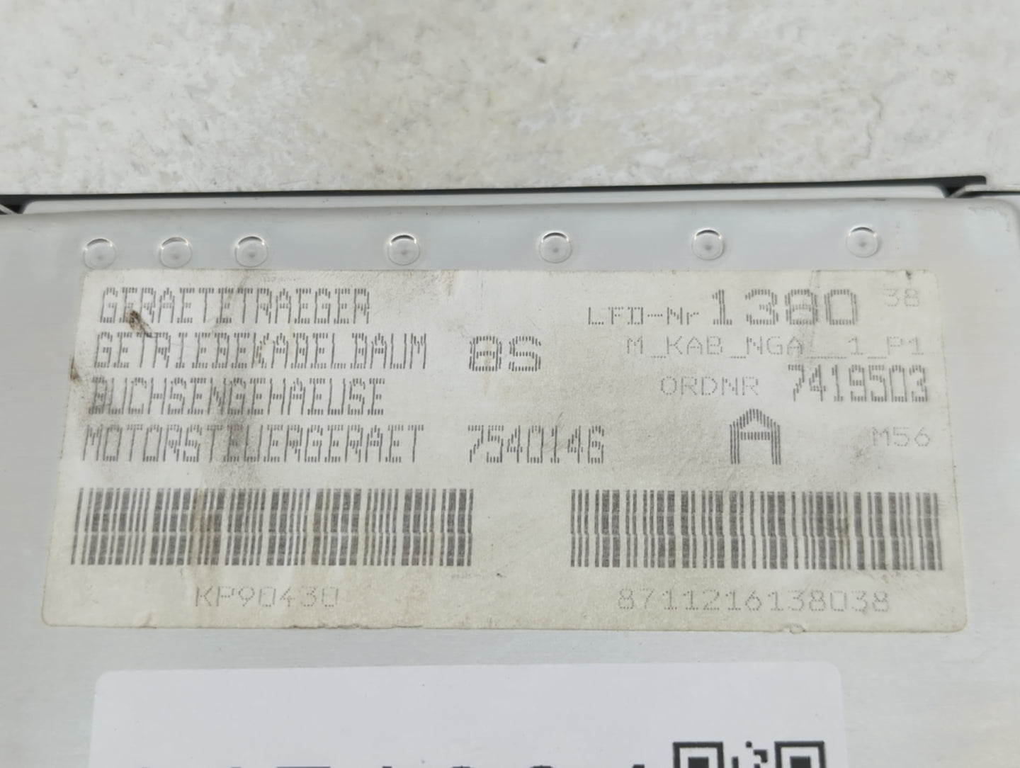 2002-2005 Bmw 325i PCM Engine Control Computer ECU ECM PCU OEM Fits Fits 2002 2003 2004 2005 OEM Used Auto Parts - Oemusedau